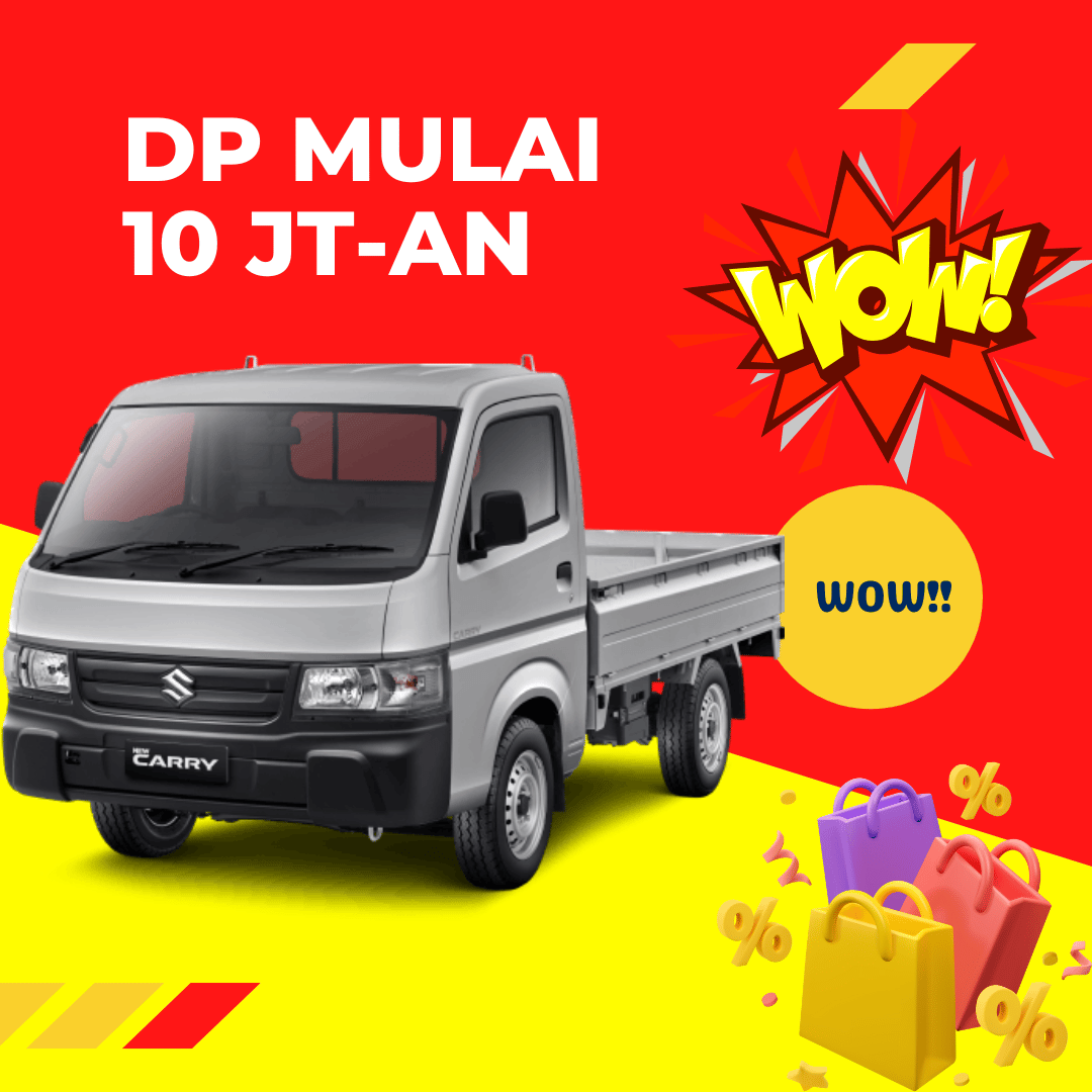Promo Dealer Suzuki Depok - Harga Carry Pickup : Kredit DP 10 Jutaan